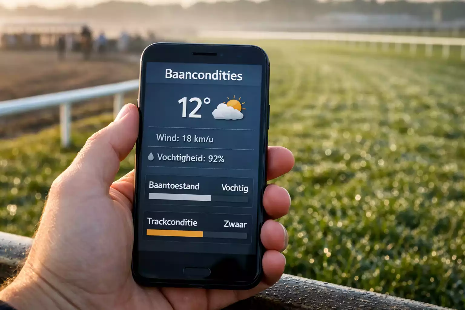 Analyse van baancondities en weersomstandigheden