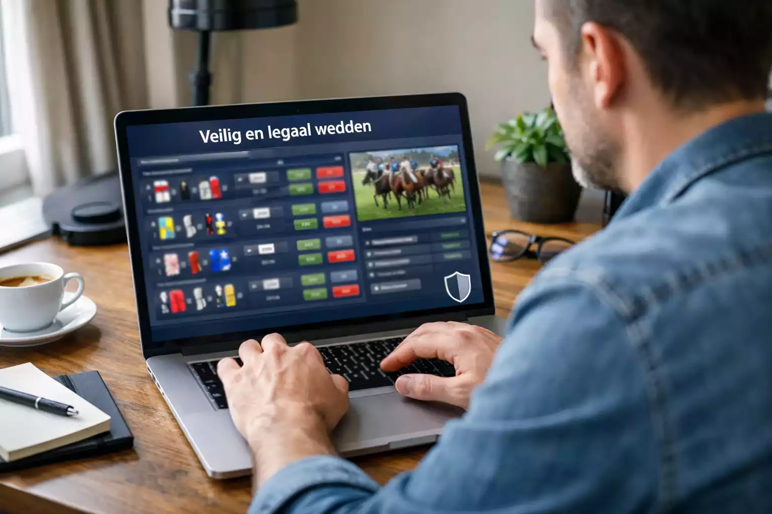 Beschermd online wedden met KSA-vergunning in Nederland